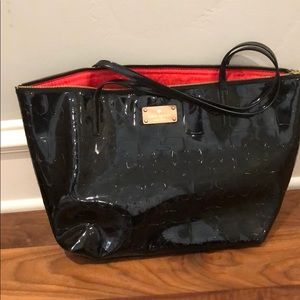 Black kate spade purse